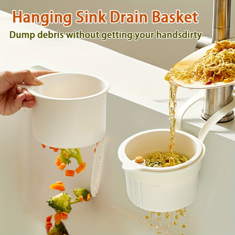 Food Storage Of Plants - 1 adet Asılı Lavabo Süzgeç Sepeti