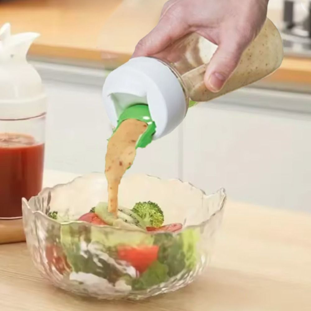 Salad Dressing Bottle - El Kranklı Salata Sosu Karıştırma Kabı