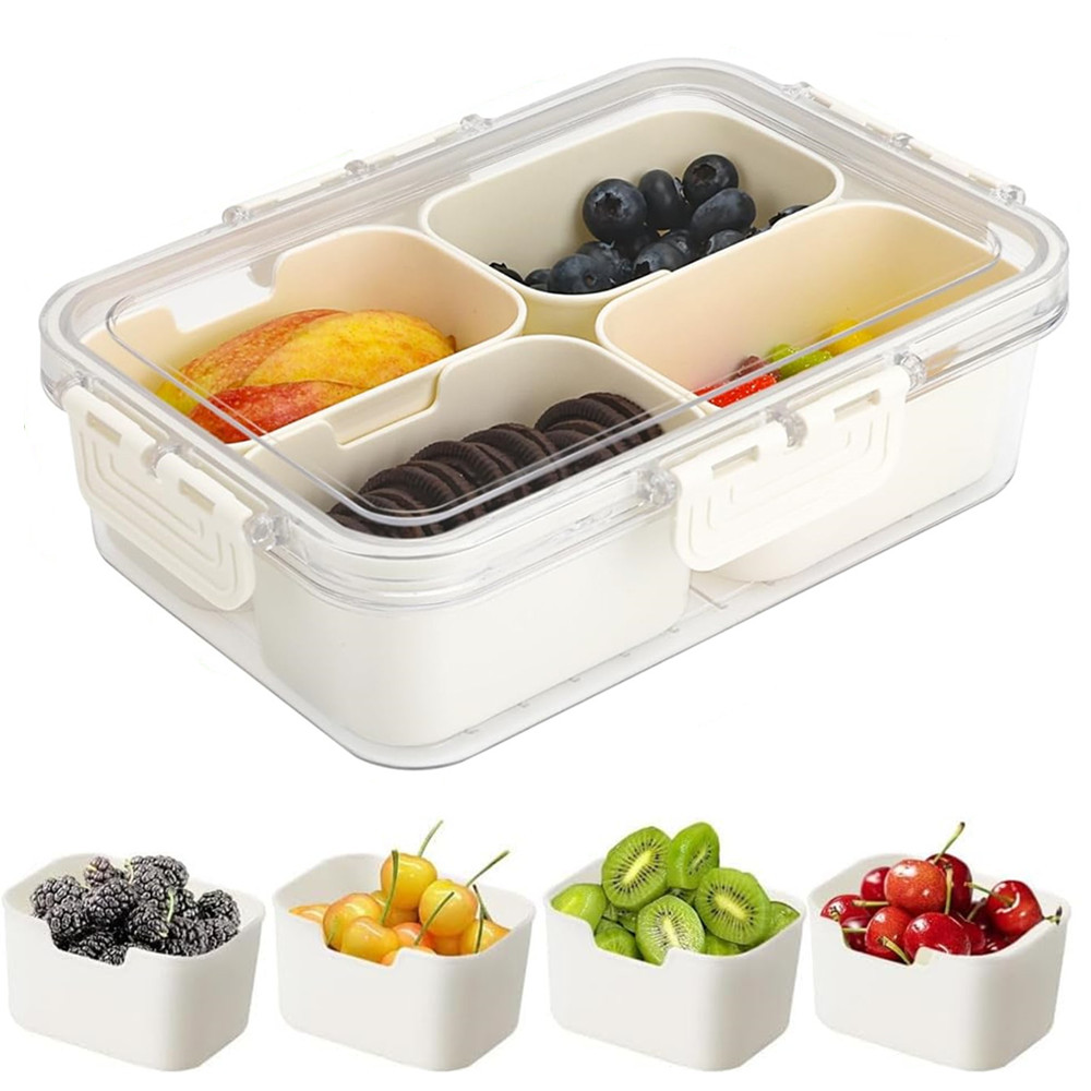 Food Storage Plastic Containers With Lids - Taşınabilir Gıda Saklama Kutusu, Atıştırmalık Saklama