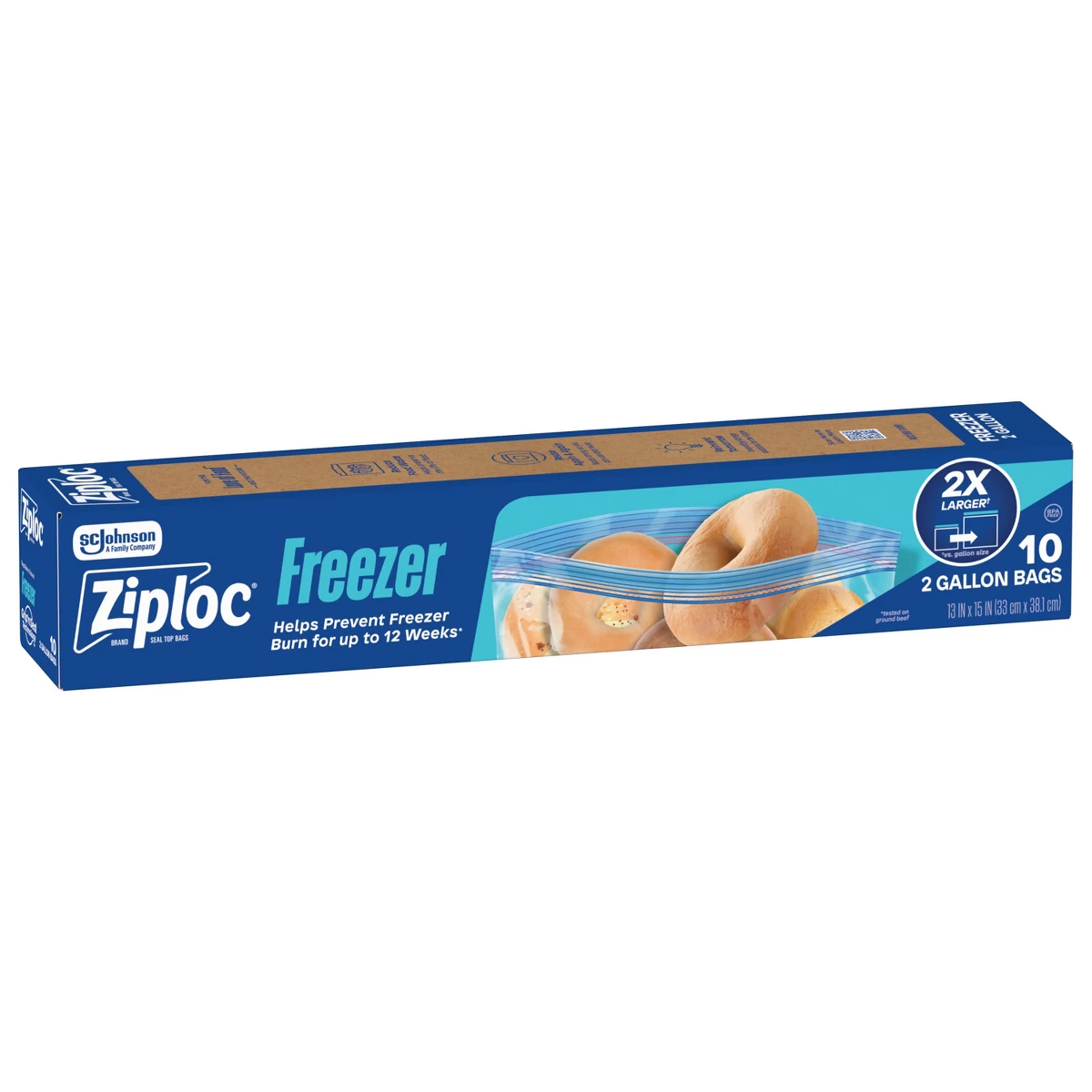 Food Storage With Lock - Ziploc İki Galonluk Gıda Saklama ve