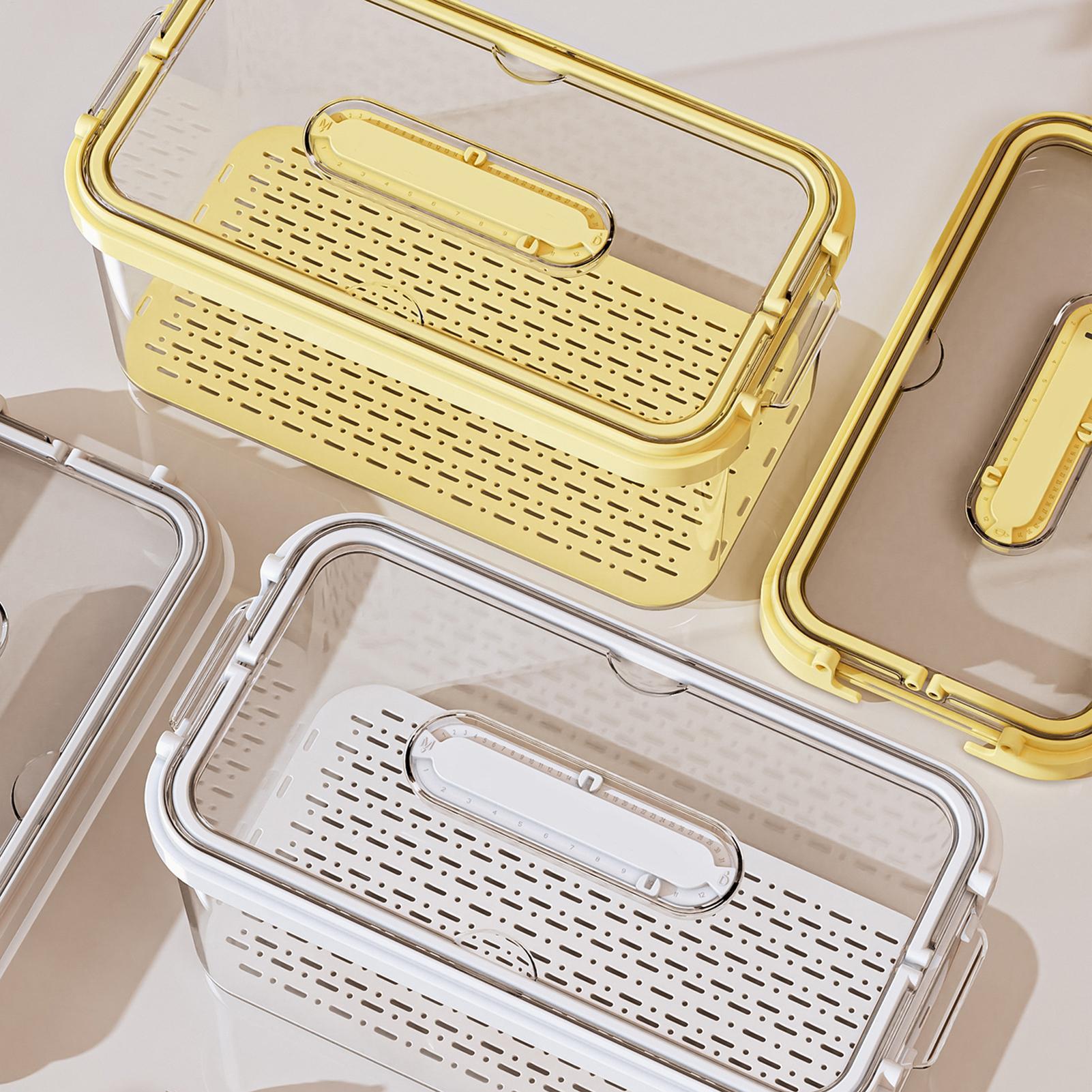 Food Storage Plastic Containers With Lids - Buzdolabı Gıda Saklama Kapları Kapaklı Büyük