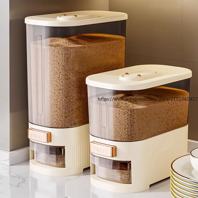Food Storage Acrylic Containers - Gıda Sınıfı Pirinç Saklama Kabı, Ev