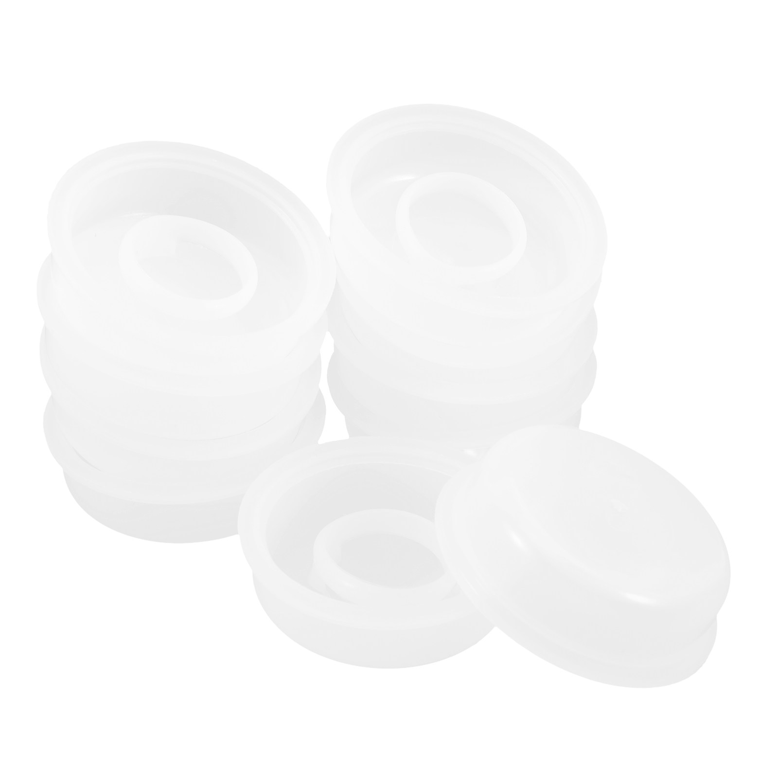 Food Storage Lid - 10 Adet Plastik Kimyasal Kova Kapağı