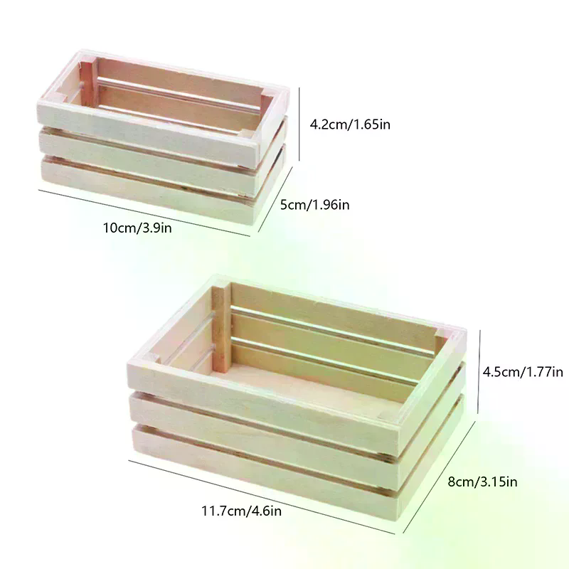 Food Storage Of Plants - 1:12 Dollhouse Minyatür Depolama Sepeti yiyecek