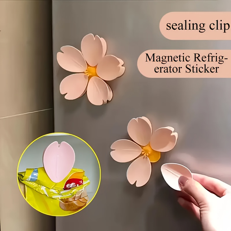 Food Storage Of Plants - Sakura Manyetik Klips Yaratıcı Mutfak Gereçleri
