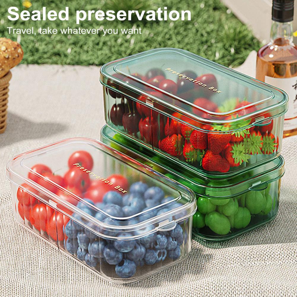 Food Storage Acrylic Containers - Çok Amaçlı Bölmeli Buzdolabı Kutuları, Ayarlanabilir