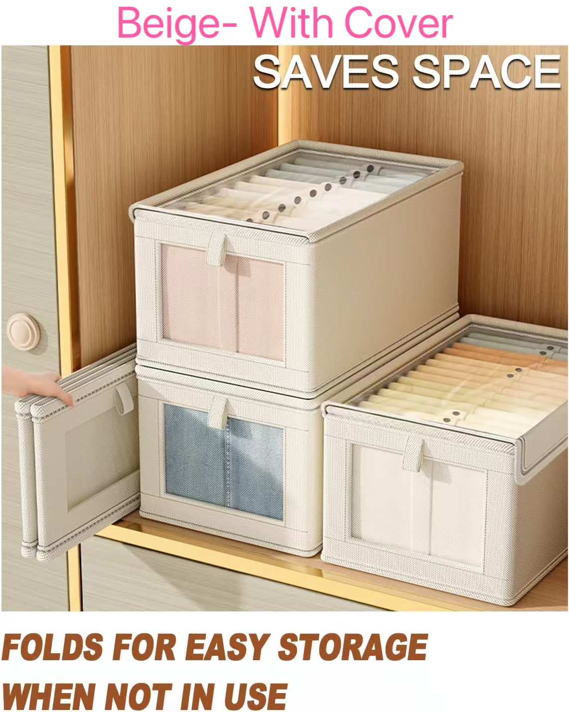 1 Adet Katlanabilir Giysi Sakl - Food Storage With Lock incelemesi ve fiyatı