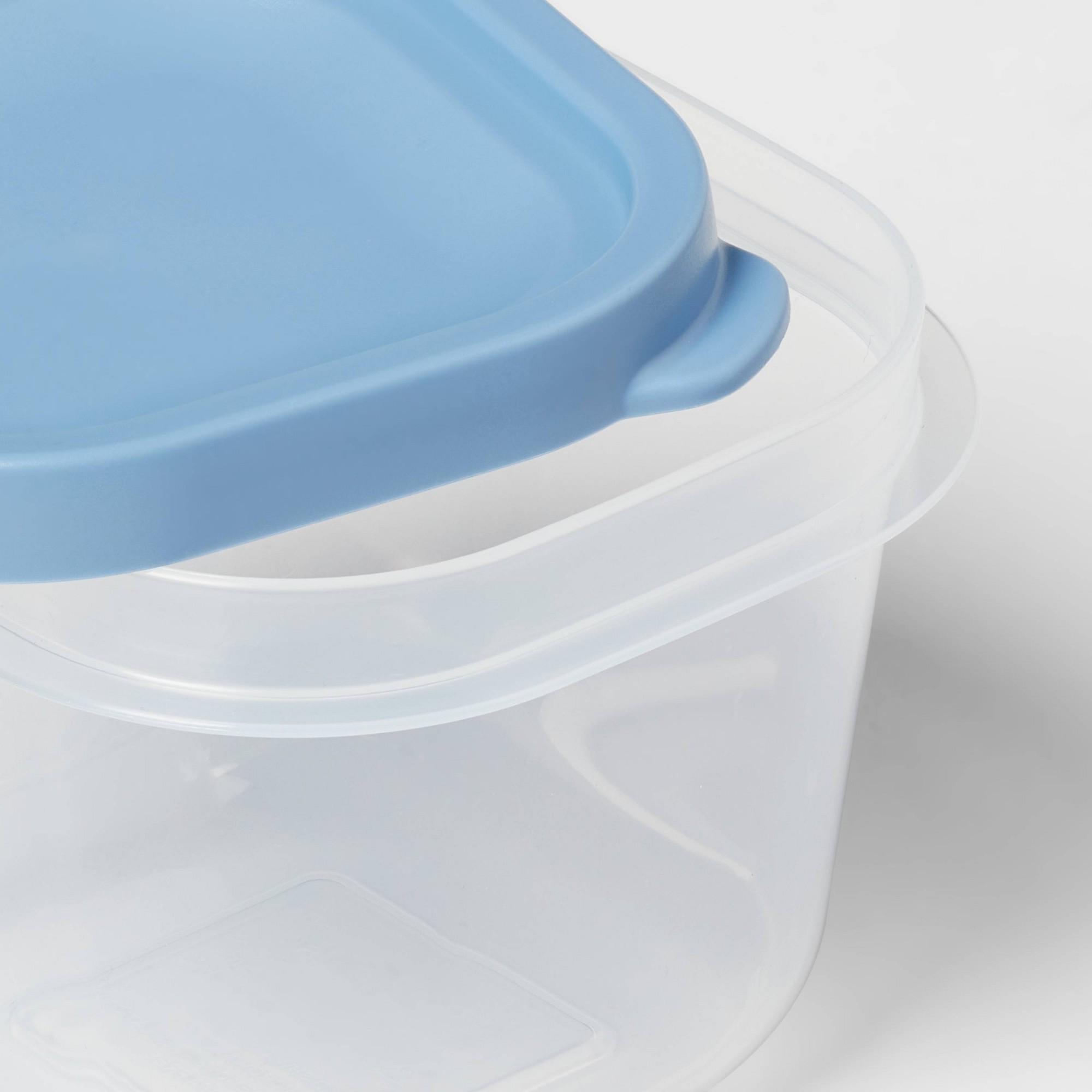 10 adet Mavi Plastik Gıda Sakl - Food Storage Plastic Containers With Lids incelemesi ve fiyatı