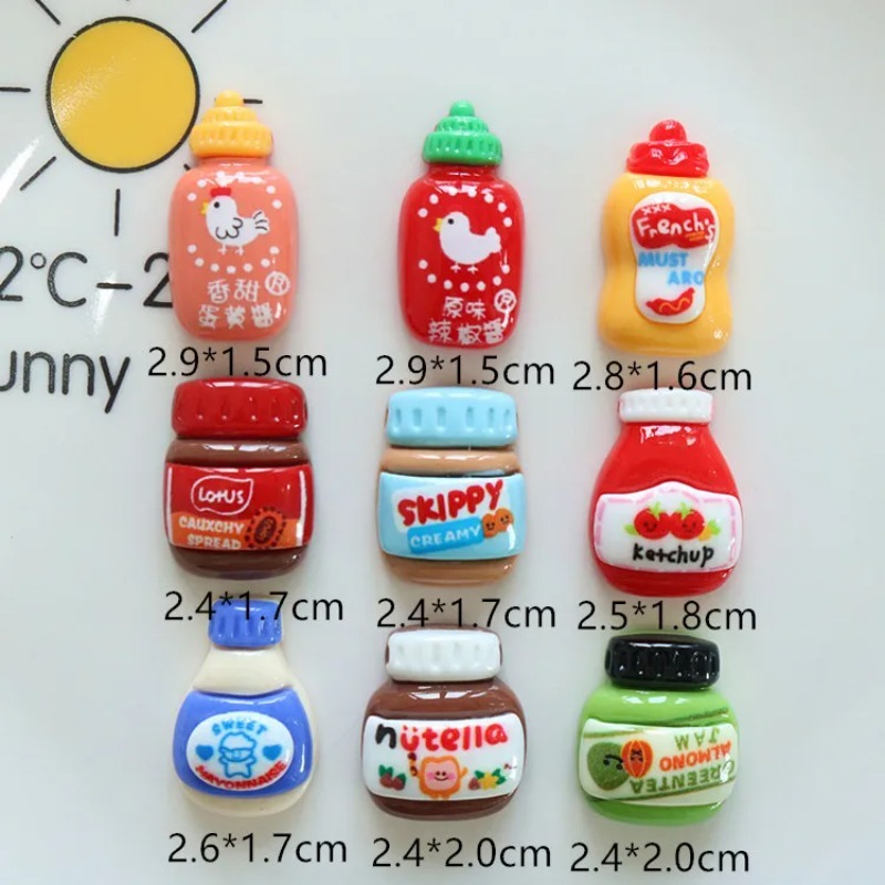 10 adet Komik Karikatür Ekmek  - Salad Dressing Bottle incelemesi ve fiyatı