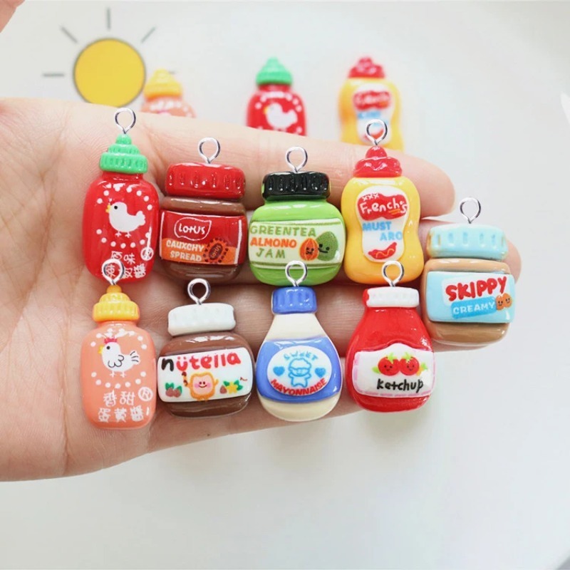 10 adet Komik Karikatür Ekmek  - Salad Dressing Bottle incelemesi ve fiyatı