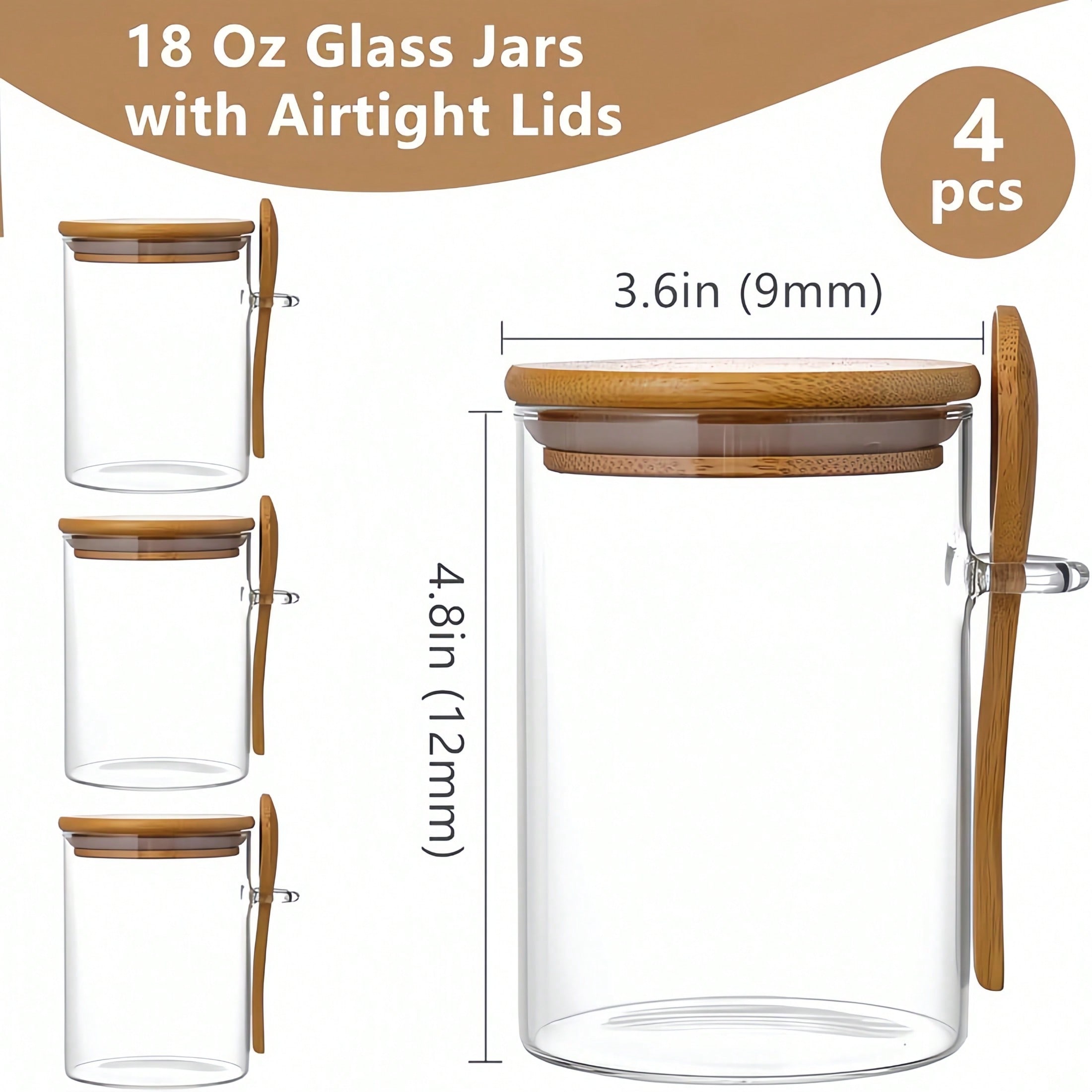 4 Parçalı Saklama Seti (4 Sakl - Food Storage Glass Jar incelemesi ve fiyatı