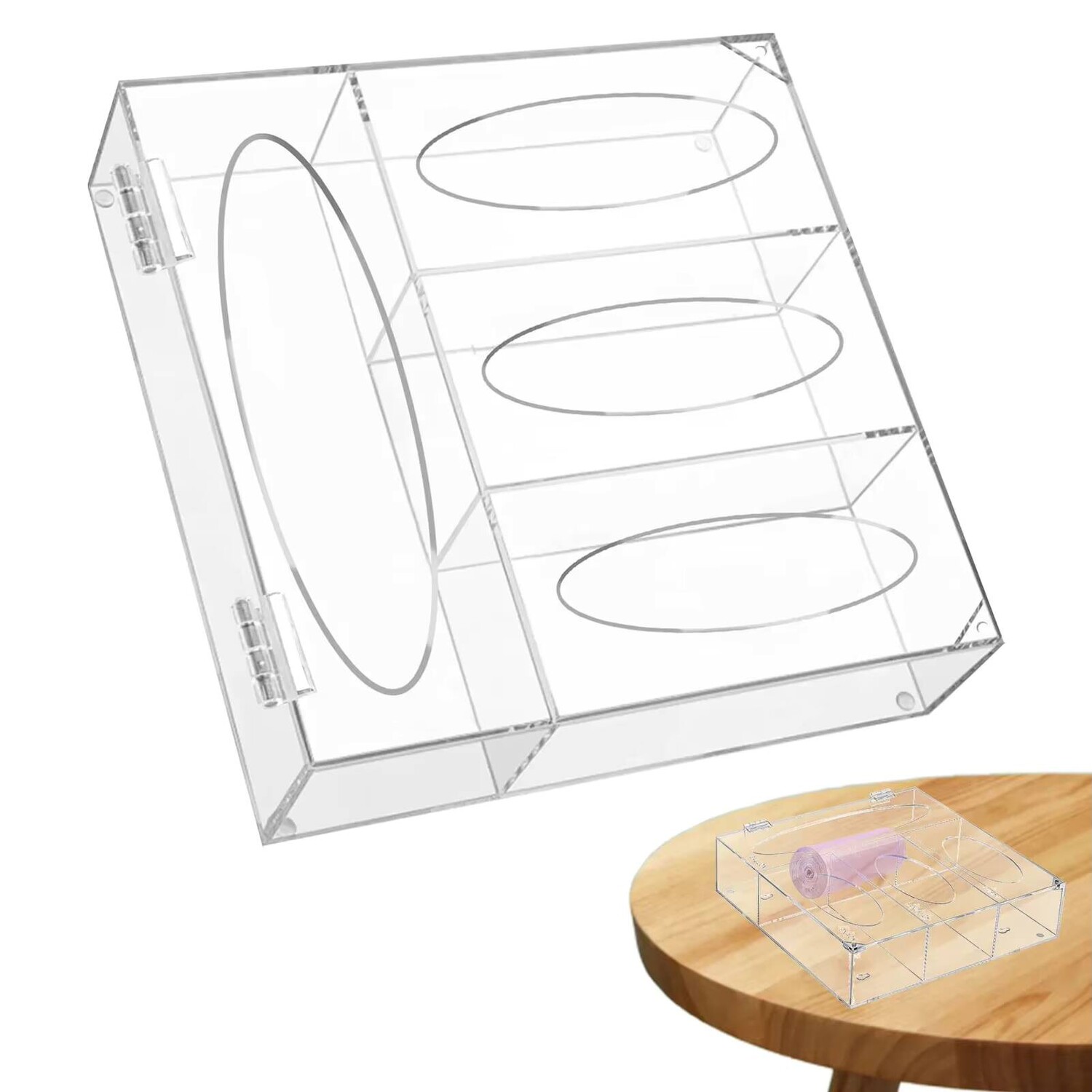4 kat Temizleme Depolama Organ - Food Storage Acrylic Containers incelemesi ve fiyatı