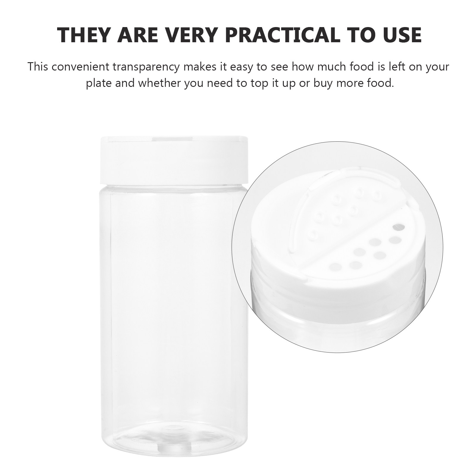 2 adet şeffaf balık yemi şişel - Food Storage How To incelemesi ve fiyatı