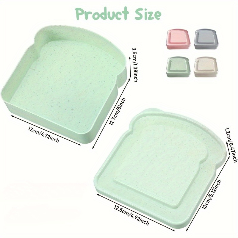 1 adet Bento Kutuları, Sandviç - Food Storage Plastic Containers With Lids incelemesi ve fiyatı