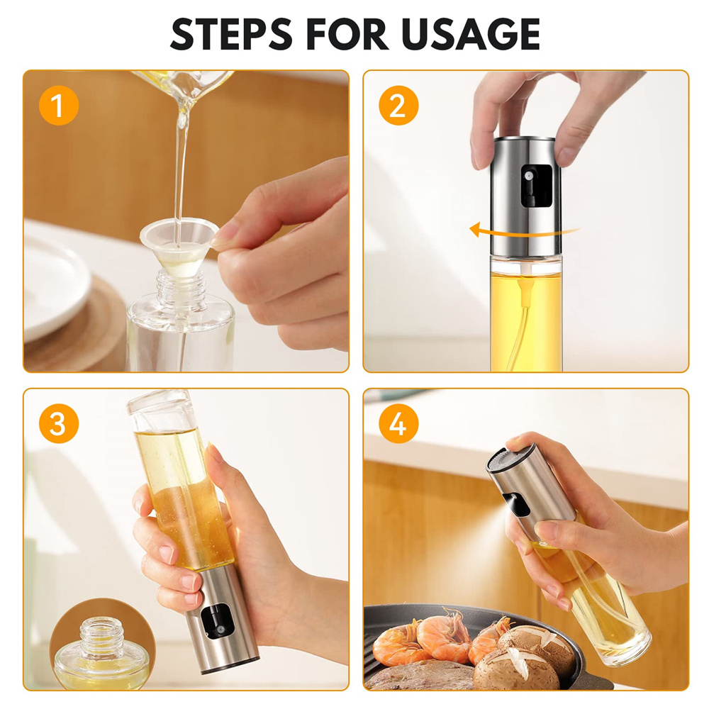 Cam Yağ Spreyi, Yemek Pişirme  - Salad Dressing Bottle incelemesi ve fiyatı