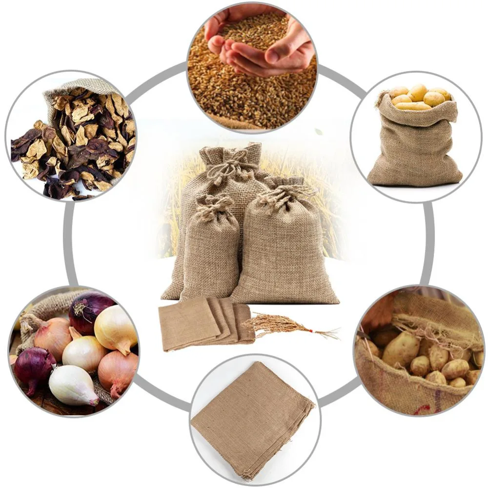 1 adet doğal jüt çuval bezi çu - Food Storage Roots incelemesi ve fiyatı
