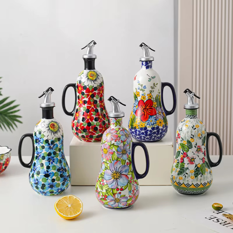 Çiçekler Bitkiler Seramik Zeyt - Food Storage Of Plants incelemesi ve fiyatı