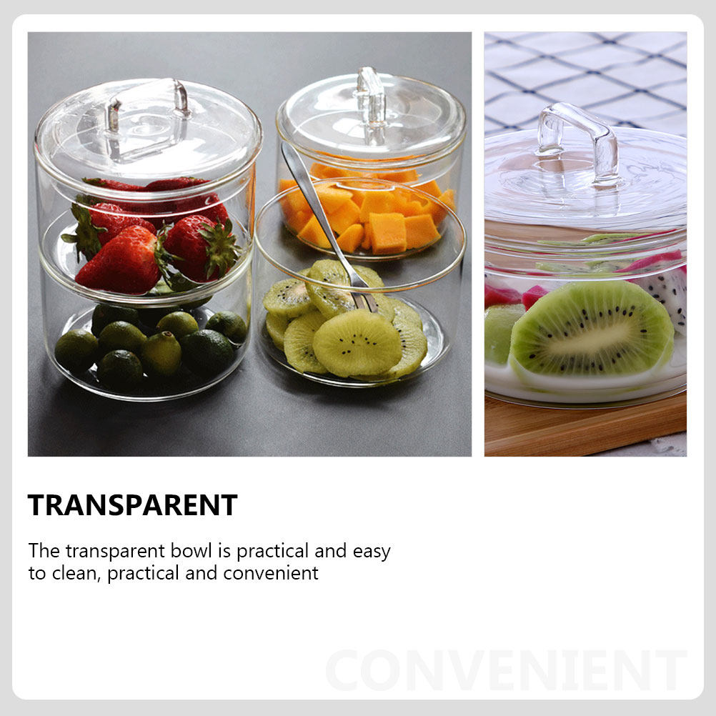 1 takım şeffaf cam saklama kab - Food Storage Glass Jar incelemesi ve fiyatı