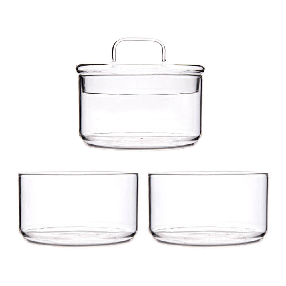1 takım şeffaf cam saklama kab - Food Storage Glass Jar incelemesi ve fiyatı