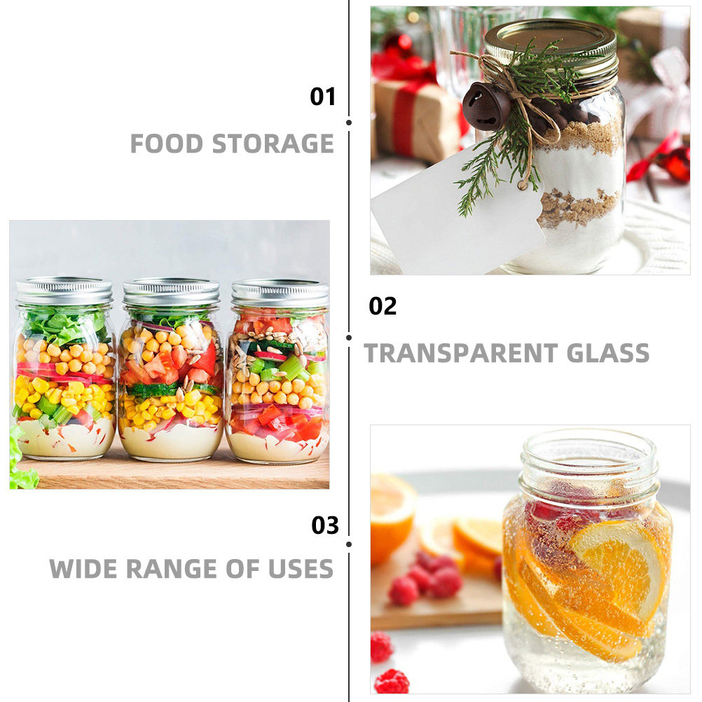 6 adet şeffaf yuvarlak cam kav - Food Storage Lid incelemesi ve fiyatı
