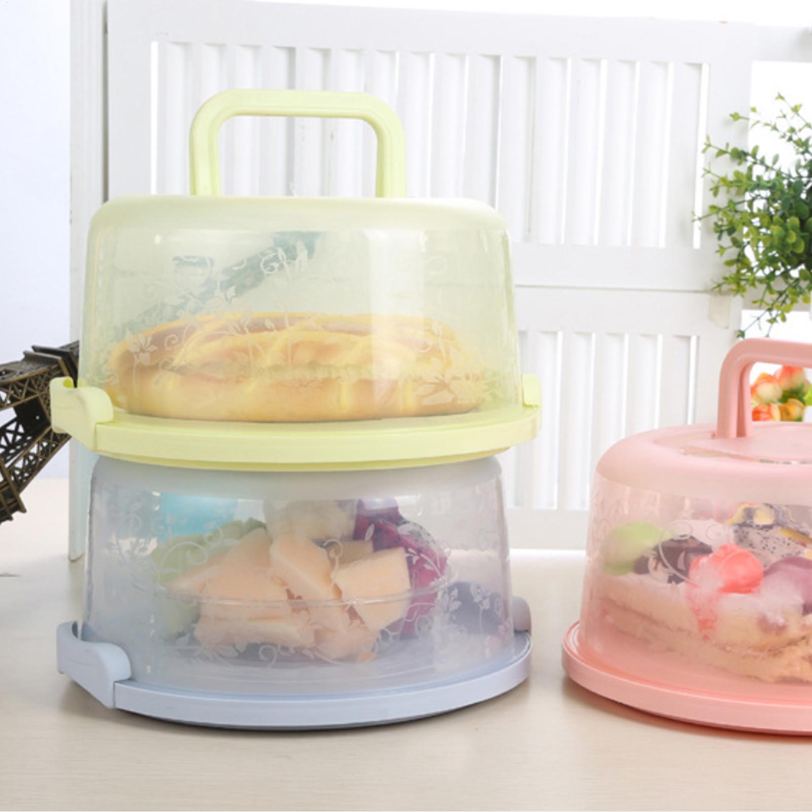 Elde Taşınabilir Kek Taşıyıcıs - Food Storage Containers Plastic Box incelemesi ve fiyatı