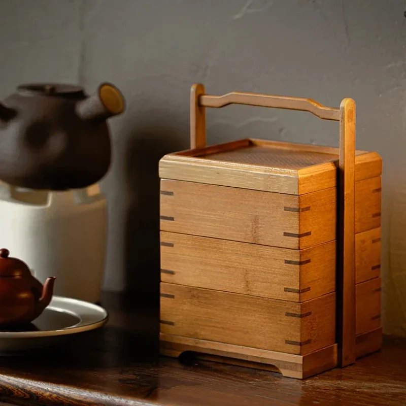 Bambu Depolama Sepeti Geleneks - Food Storage Acrylic Containers incelemesi ve fiyatı