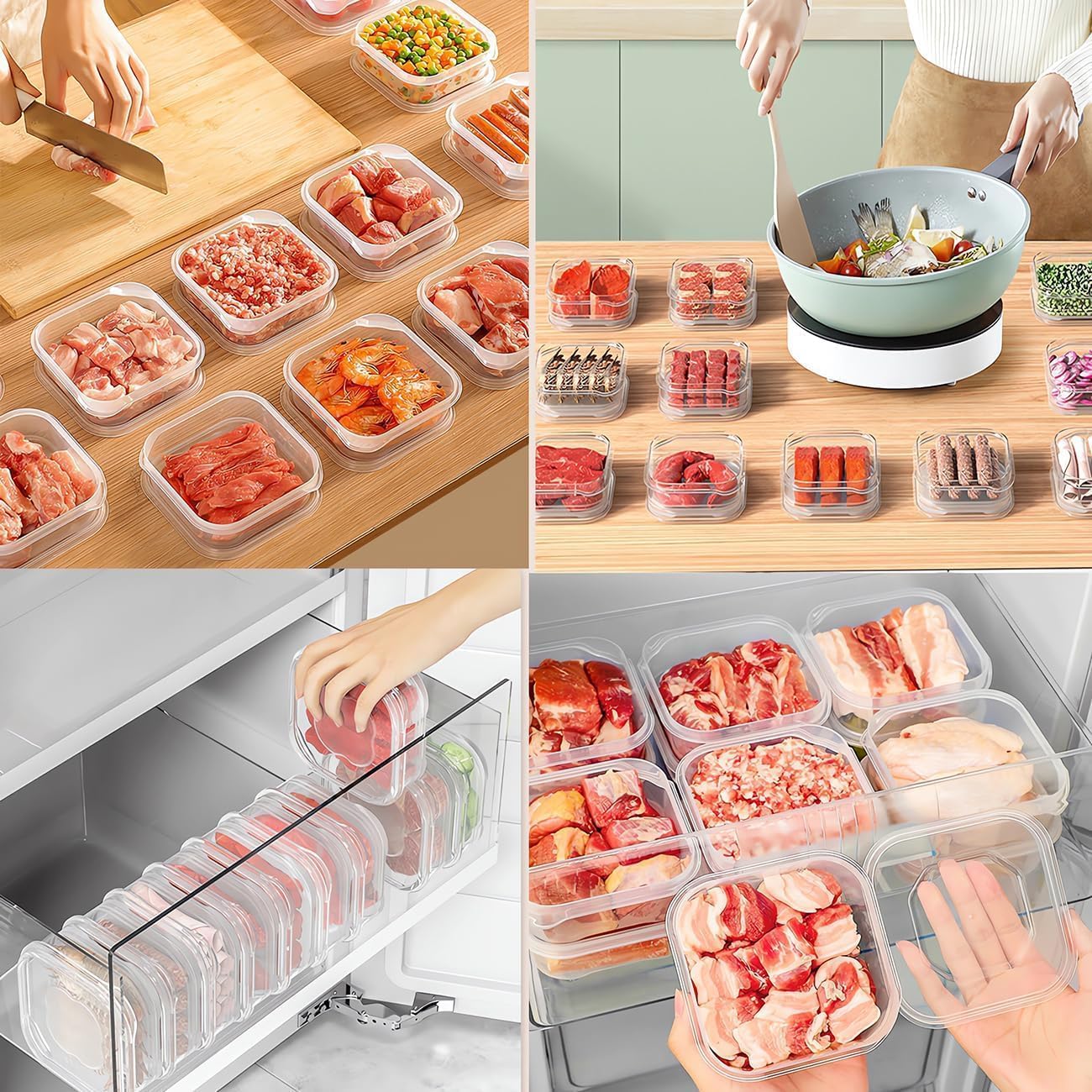 Gıda Sınıfı Dondurucu Saklama  - Food Storage Containers Plastic Box incelemesi ve fiyatı