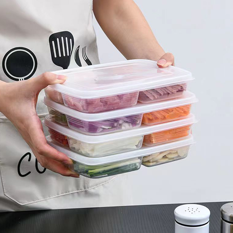 Yeni 【4 Bölmeli Plastik Saklam - Food Storage Containers Plastic Box incelemesi ve fiyatı