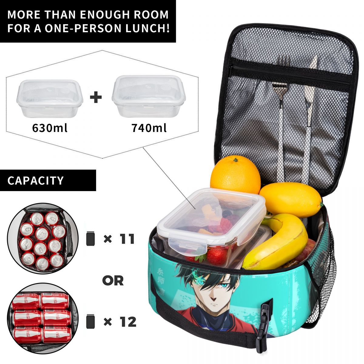 Anime Blue Locks Ürün Yalıtıml - Food Storage With Lock incelemesi ve fiyatı