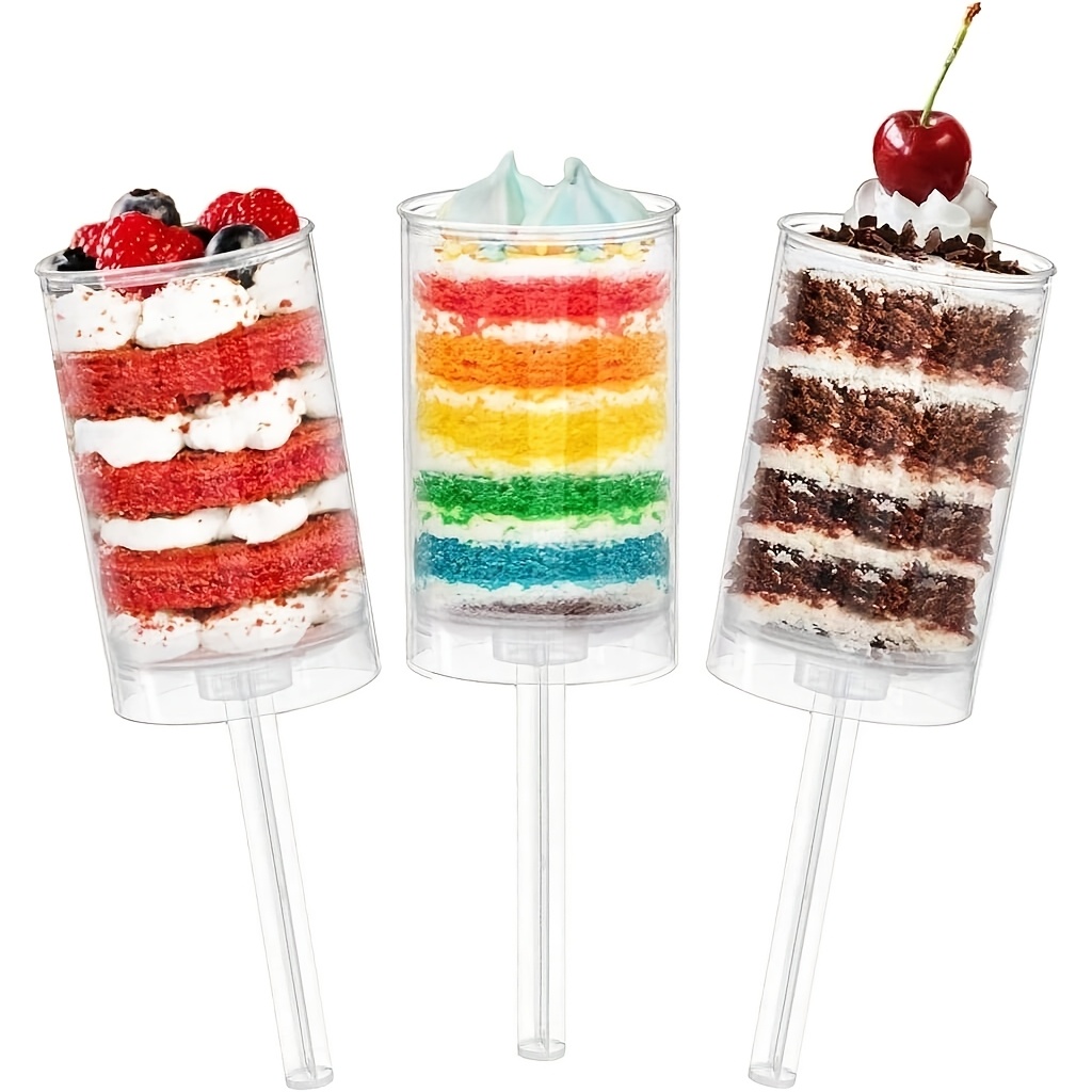 Kapaklı Kek Push Pop Kapları,  - Portion Control Container incelemesi ve fiyatı