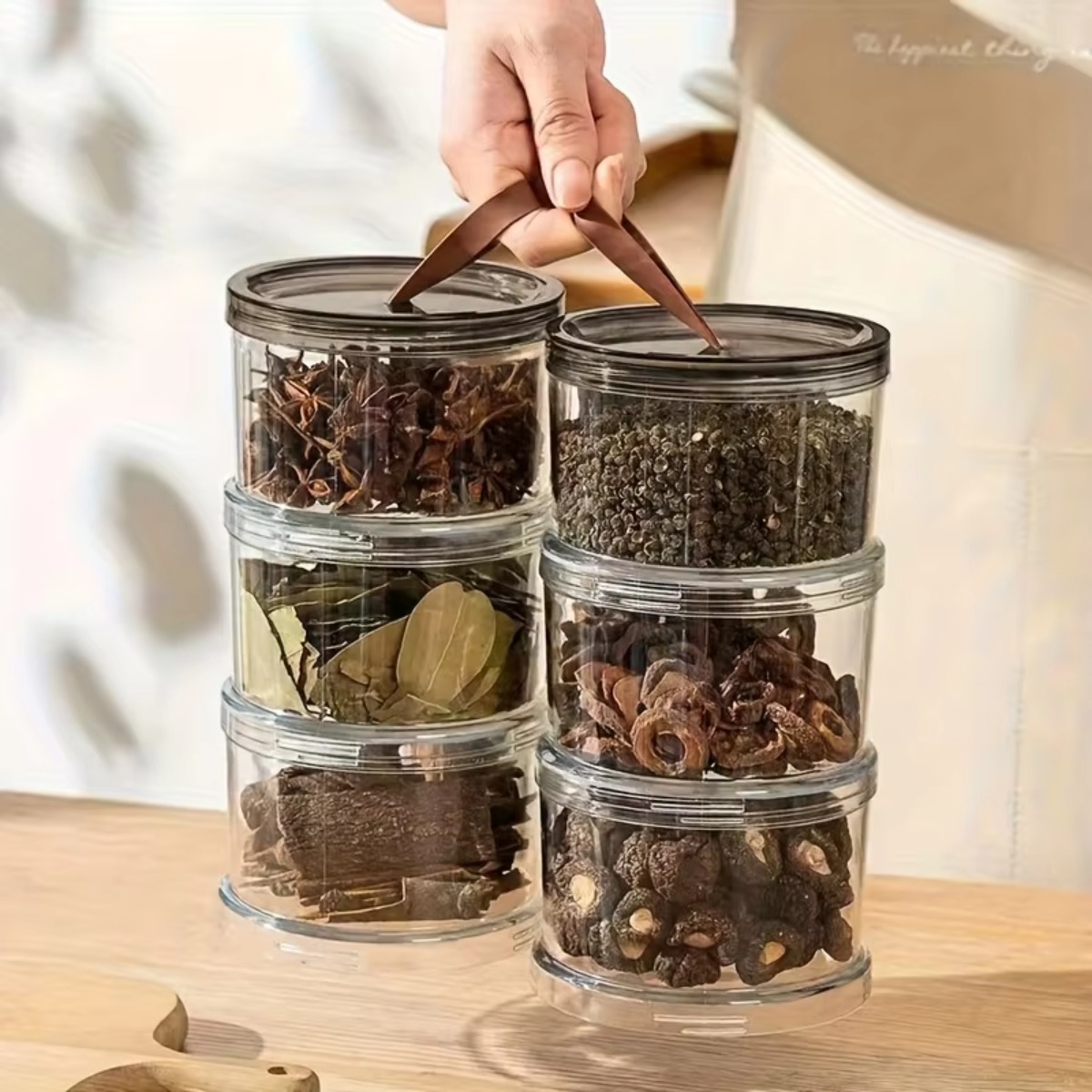 3 Katmanlı Yuvarlak El Tipi Ba - Food Storage Containers Plastic Box incelemesi ve fiyatı