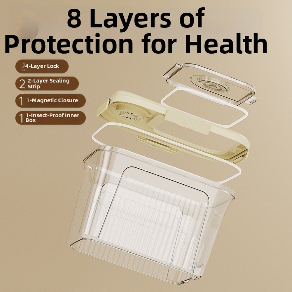 6L Mühürlü Mutfak Saklama Kabı - Food Storage Acrylic Containers incelemesi ve fiyatı