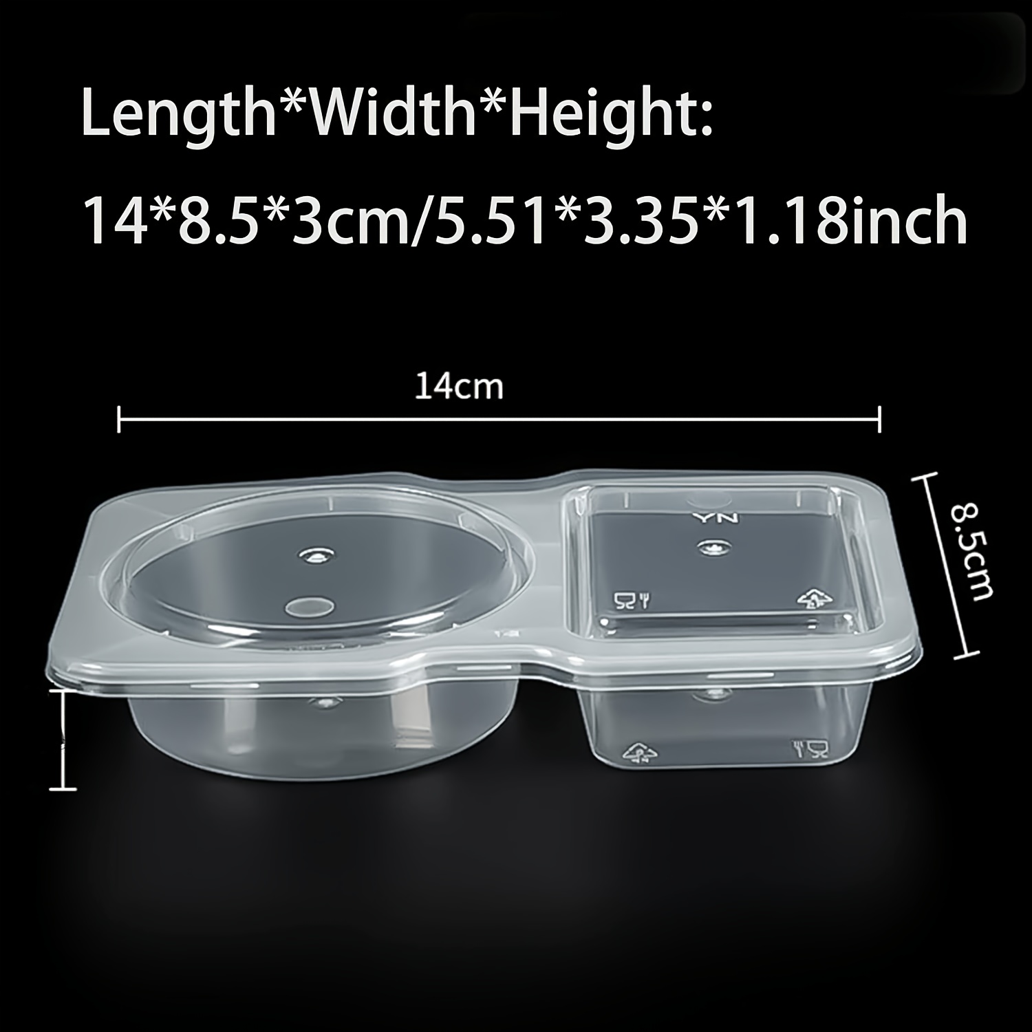 10 adet gıda saklama kapları k - Food Storage Plastic Containers With Lids incelemesi ve fiyatı