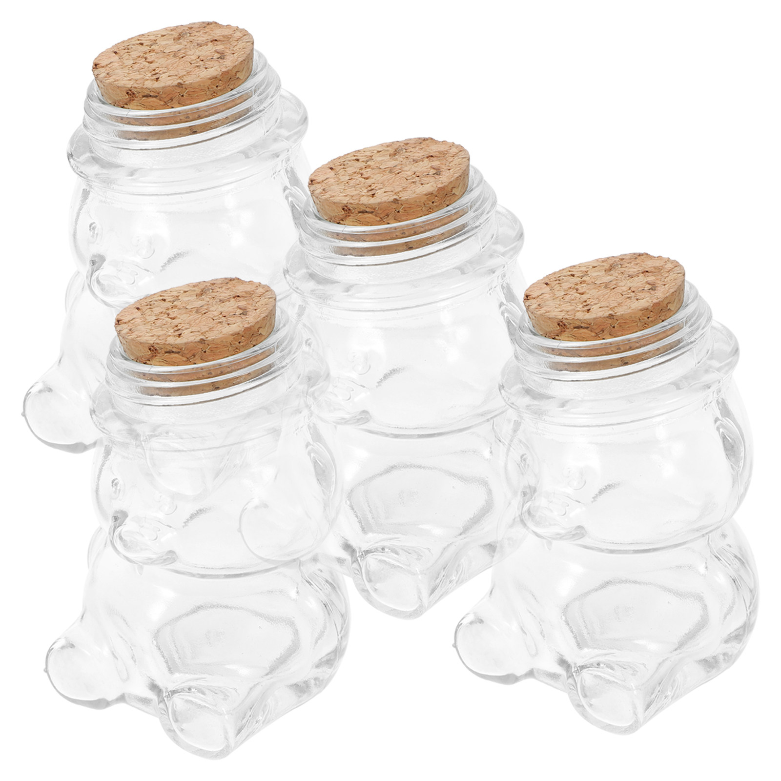 4 adet cam şeker kavanozu seti - Food Storage Glass Jar incelemesi ve fiyatı