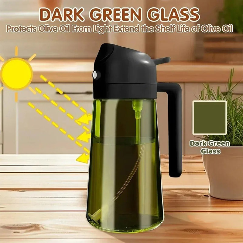 470 ml Cam Yağ Dağıtıcı 2'si 1 - Salad Dressing Bottle incelemesi ve fiyatı