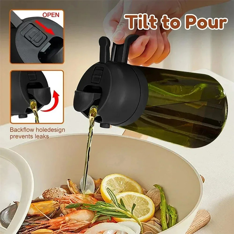 470 ml Cam Yağ Dağıtıcı 2'si 1 - Salad Dressing Bottle incelemesi ve fiyatı
