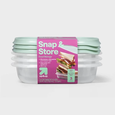 2026 Yeni 3'lü Paket 24oz Kare - Food Storage Plastic Containers With Lids incelemesi ve fiyatı